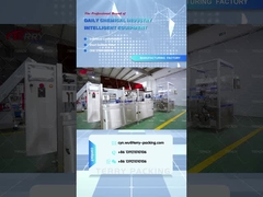 línea de llenado de productos de cuidado